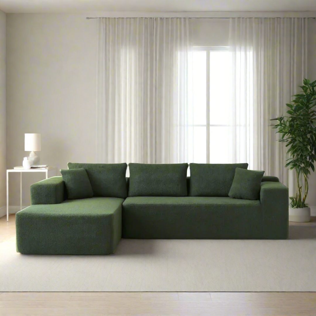 Baux Modular Sofa - Flat Boucle