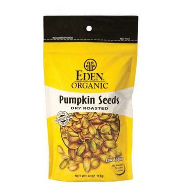 Eden Organic Pumpkin Seeds Dry Roasted & Salted 113 g
