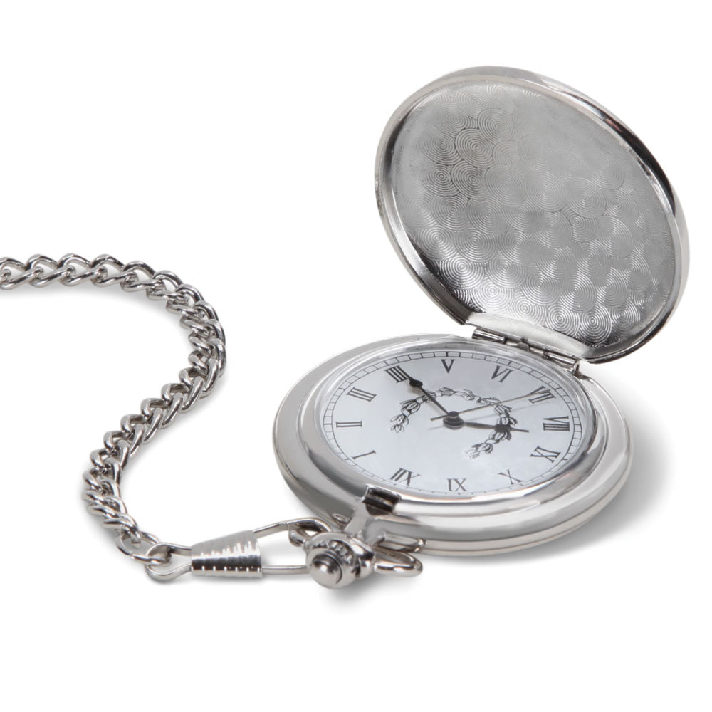 The Year Of Your Birth Half Dollar Pocket Watch