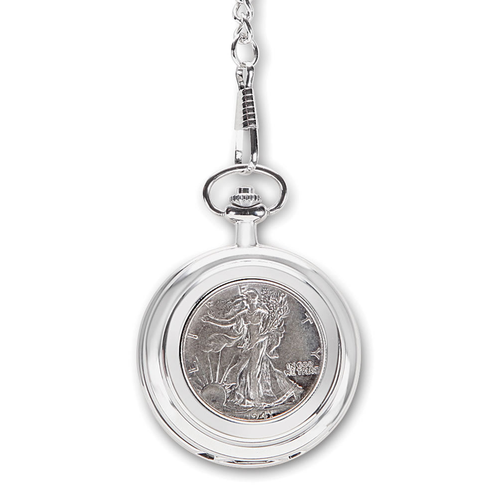 The Year Of Your Birth Half Dollar Pocket Watch