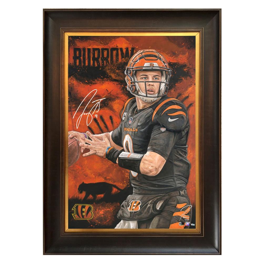 Joe Burrow Autographed Portrait