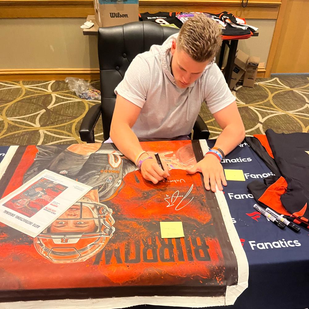 Joe Burrow Autographed Portrait
