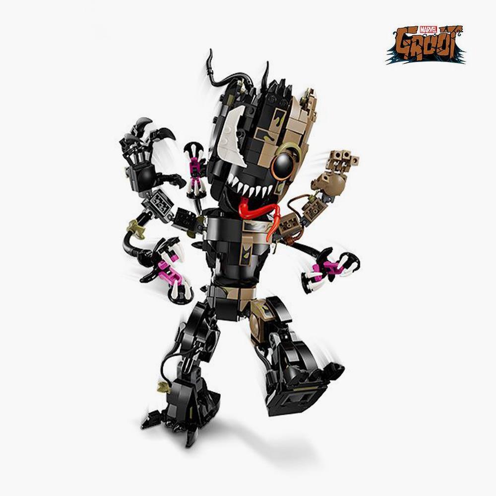 The LEGO Marvel Venomized Groot