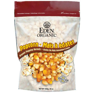 Eden Organic Yellow Popcorn 566 g