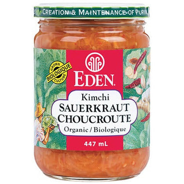 Eden Organic Kimchi Sauerkraut 447 mL