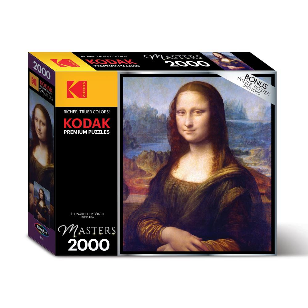 The 2,000 Piece Masterpiece Paintings Jigsaw Puzzle