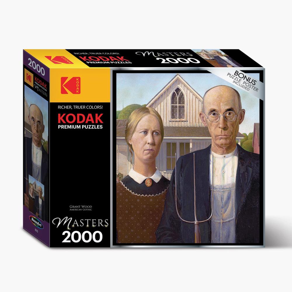 The 2,000 Piece Masterpiece Paintings Jigsaw Puzzle