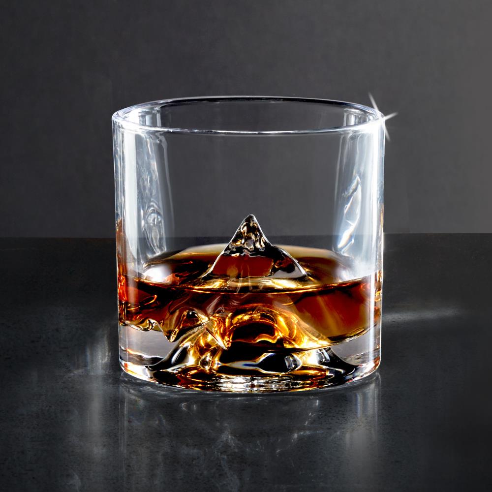 The Legendary Mountain Peak Whiskey Glasses