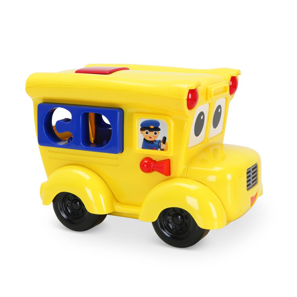 The Interactive Shape Sorting School Bus