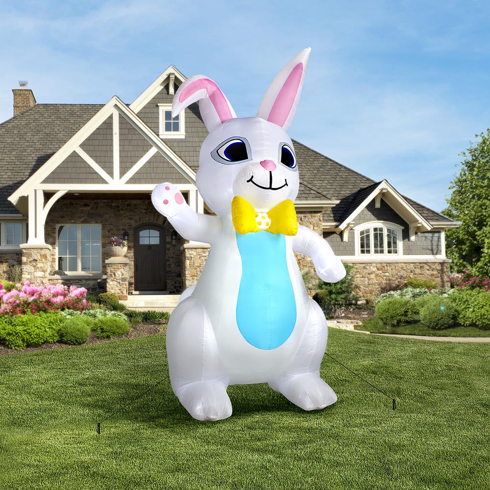 The 15' Inflatable Lightshow Easter Bunny