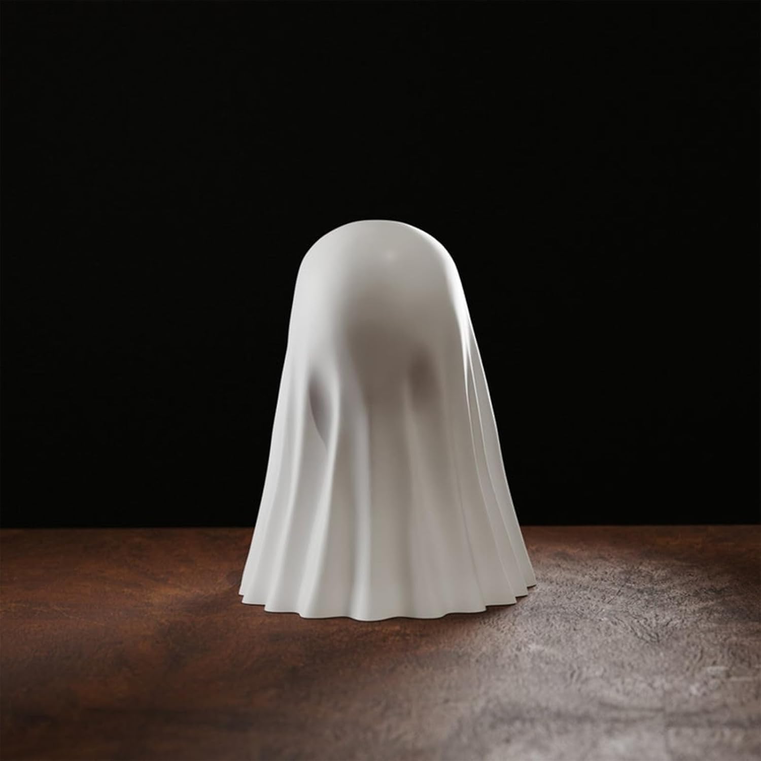 2025 Halloween Ghost Figurine Cute Spooky Resin Ghost Statue Funny Ghost Ornaments Halloween Decorations Indoor Home Office Desk Decor