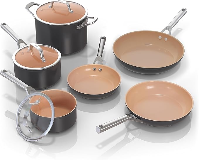 Ninja Extended Life™ Ceramic Select 10-Piece Cookware Set