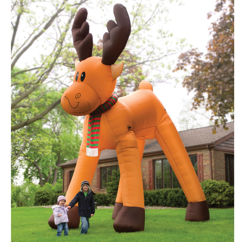 The Two Story Inflatable Reindeer