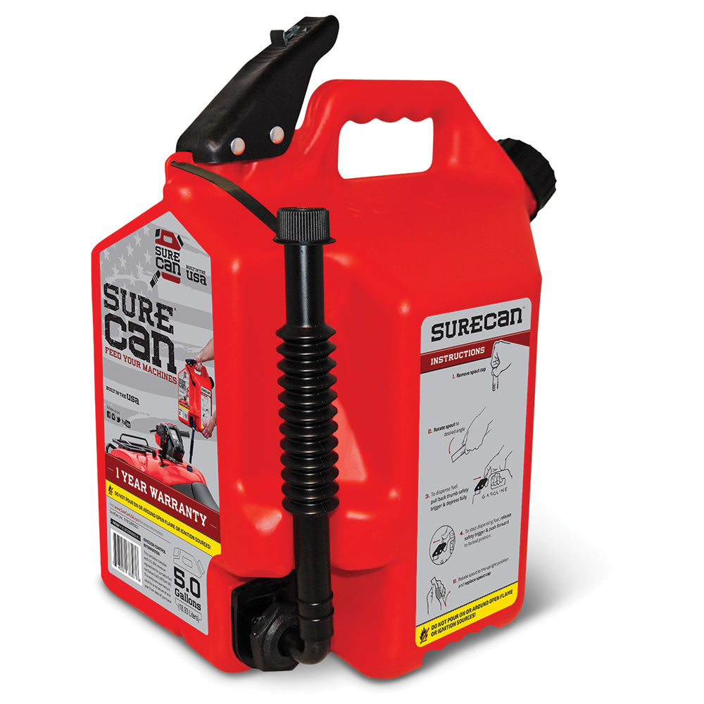 The No Tilt Gas Can (5 Gallon)