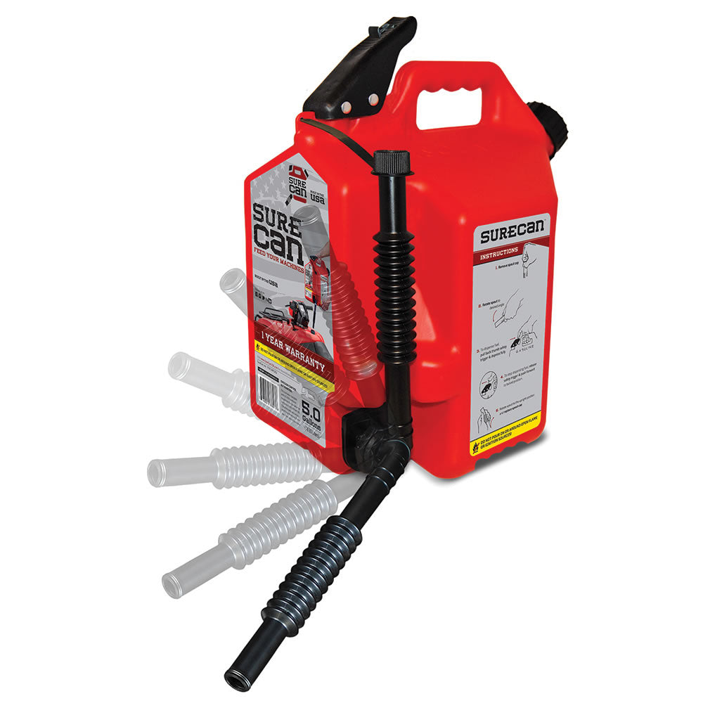 The No Tilt Gas Can (5 Gallon)