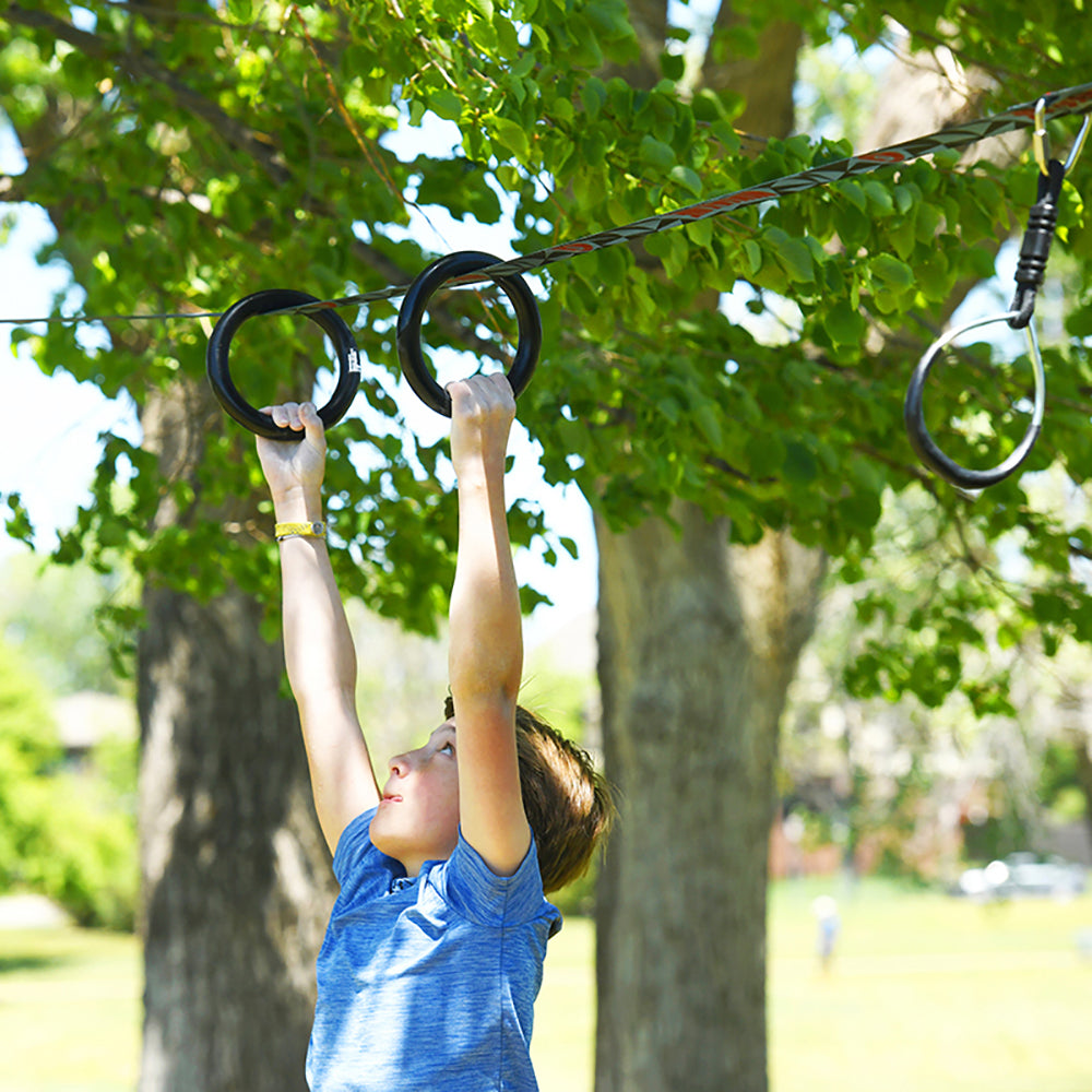 The Junior Ninja's 50' Obstacle Course