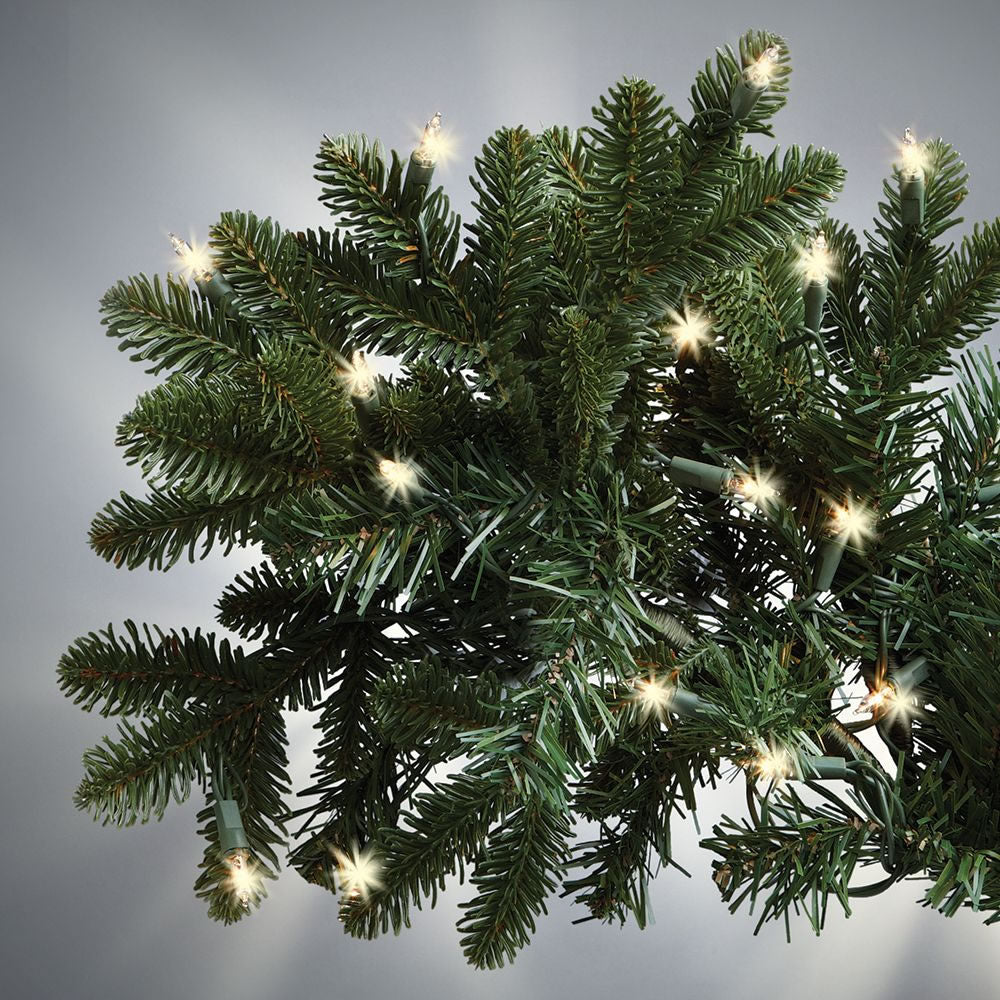 The World's Best Prelit Incandescent Noble Fir (6.5' Full)