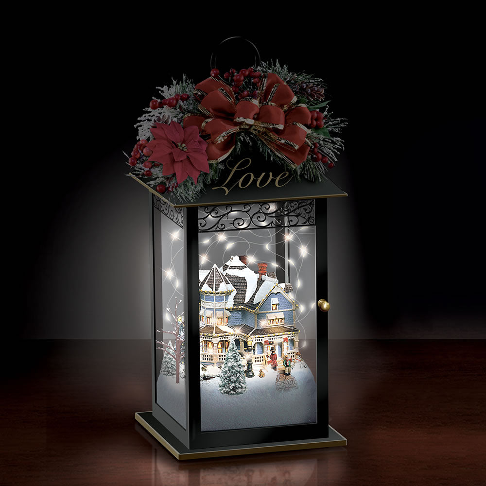 Thomas Kinkade Love Lantern