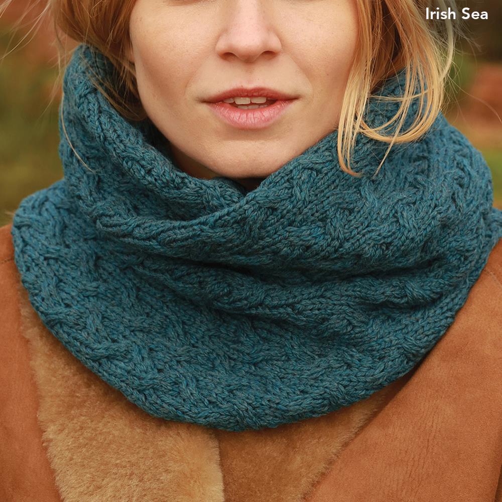 The Genuine Aran Isle Infinity Scarf