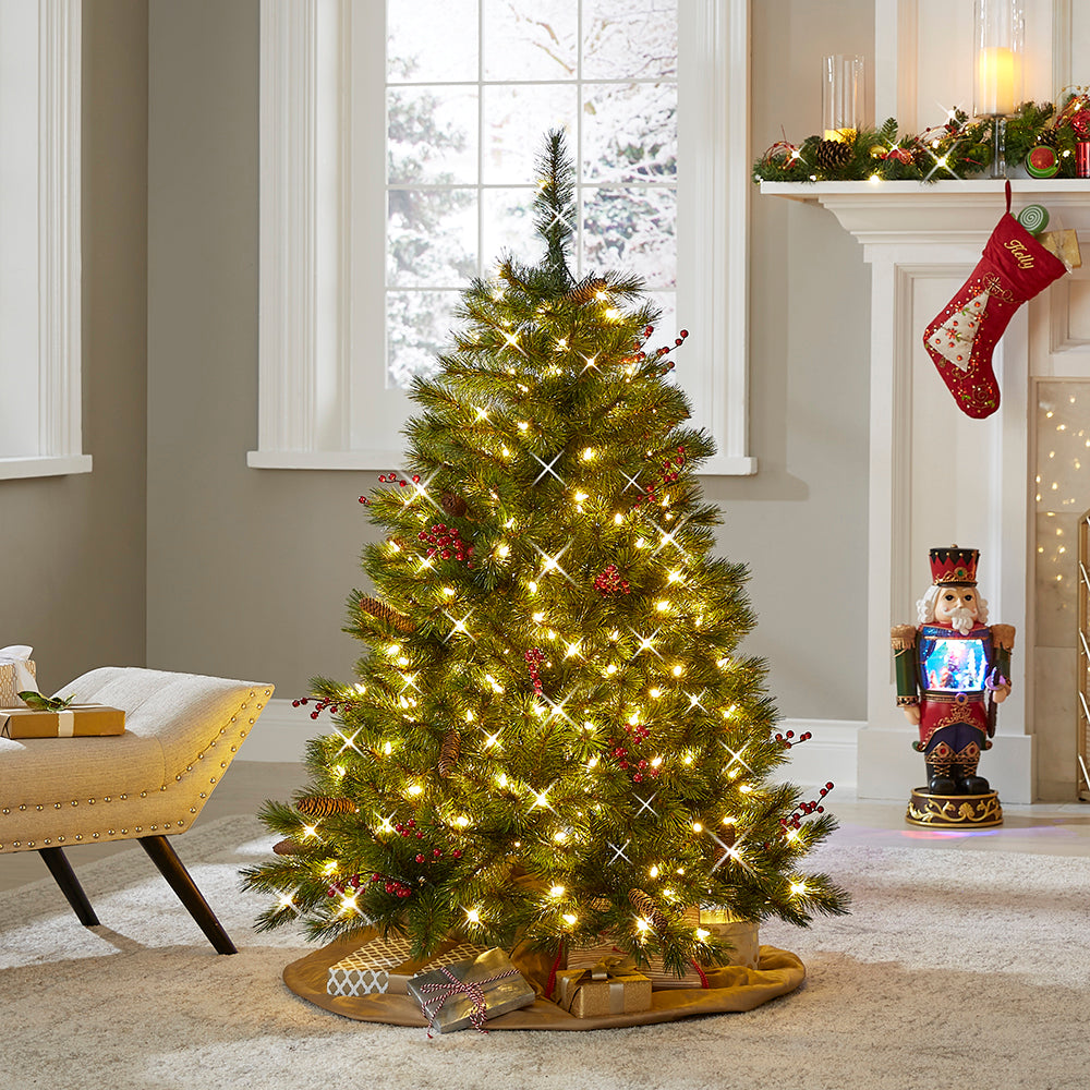 The 4.5' Pinecone And Berry Tree