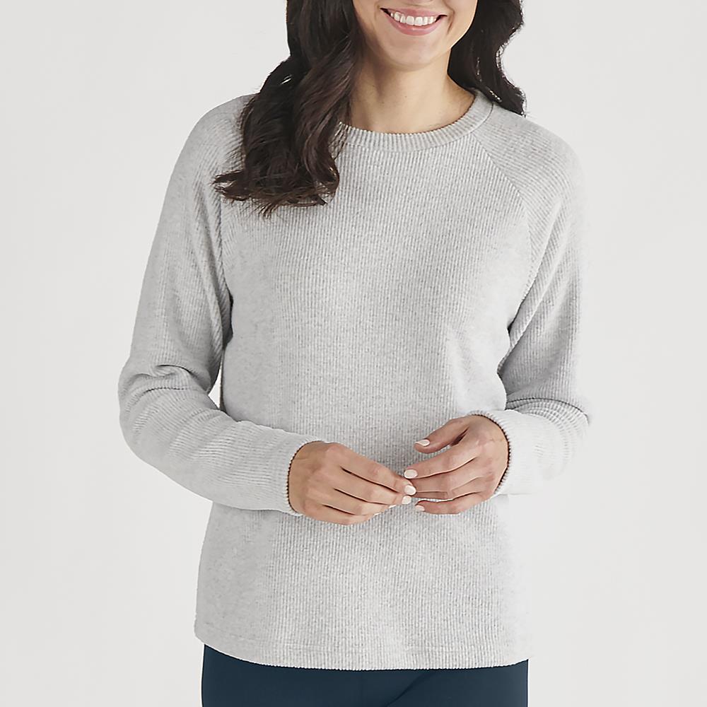 The Plush Ribbed Loungewear Sweatshirt R1