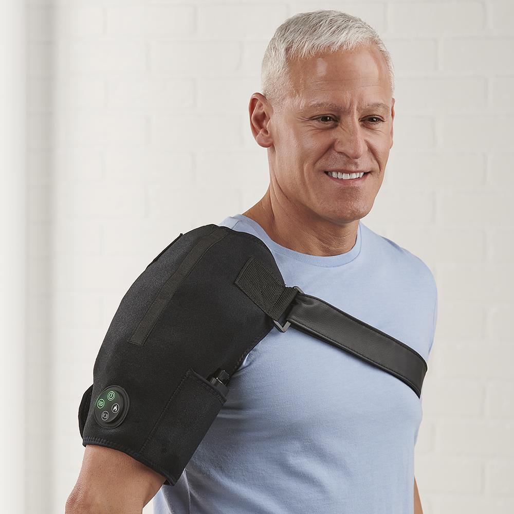 The Air Compression Heated Shoulder Wrap