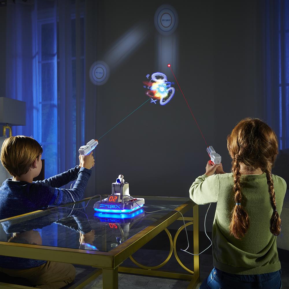 The Wall Projecting Virtual Target Game