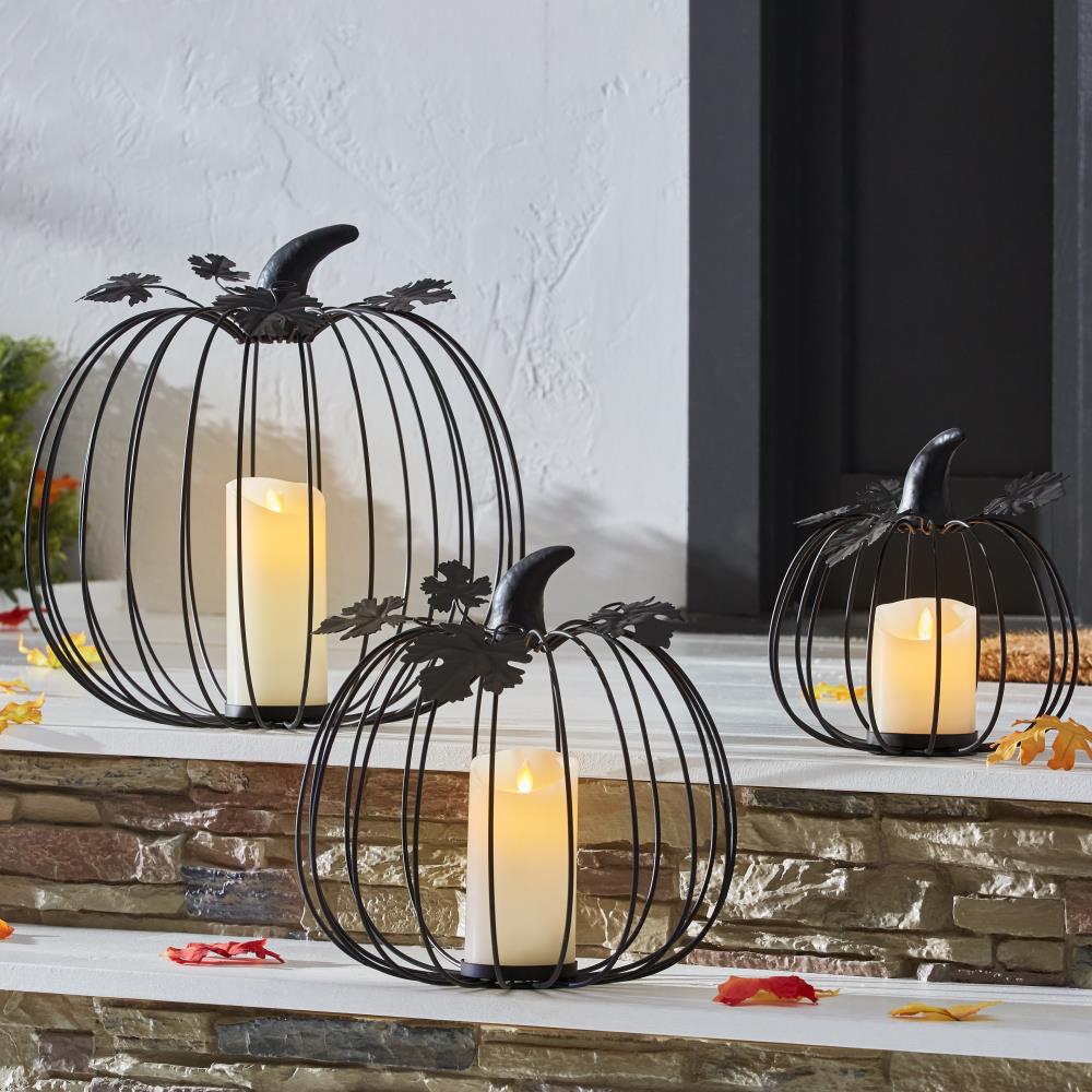 The Flameless Luminary Pumpkins