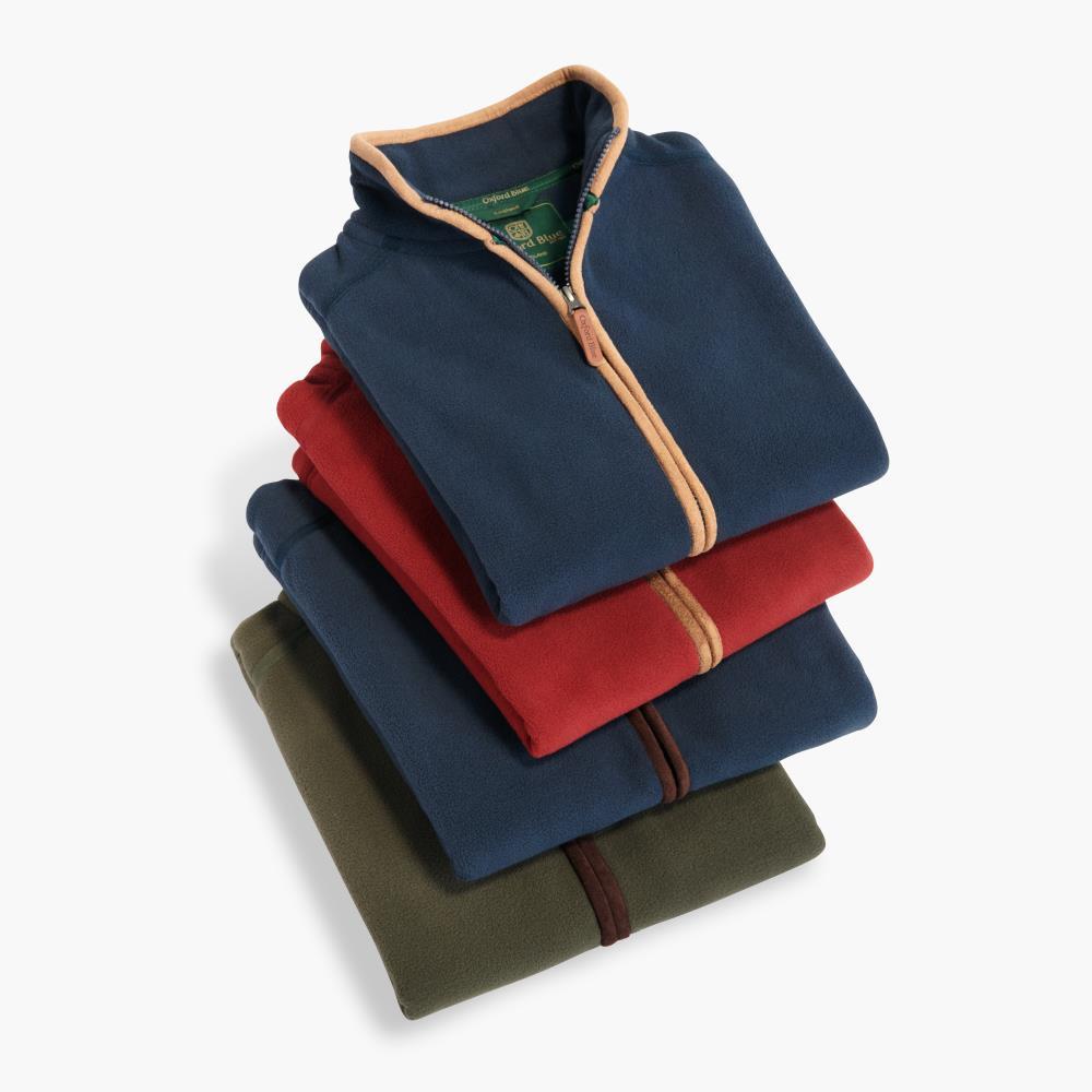 The Lady's Oxford Trimmed Fleece Vest