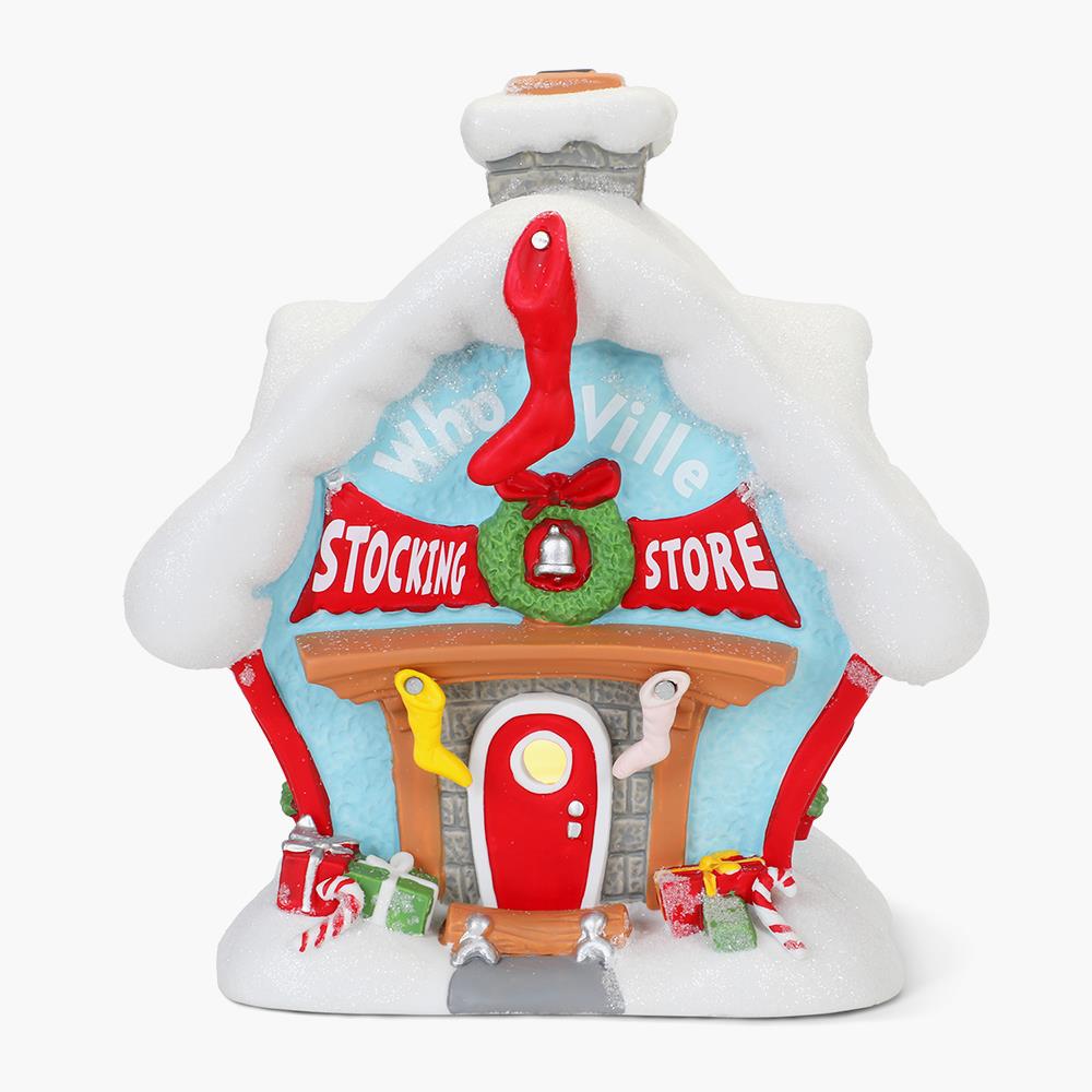 The Grinch Whoville Illuminated Village (Stocking Store)