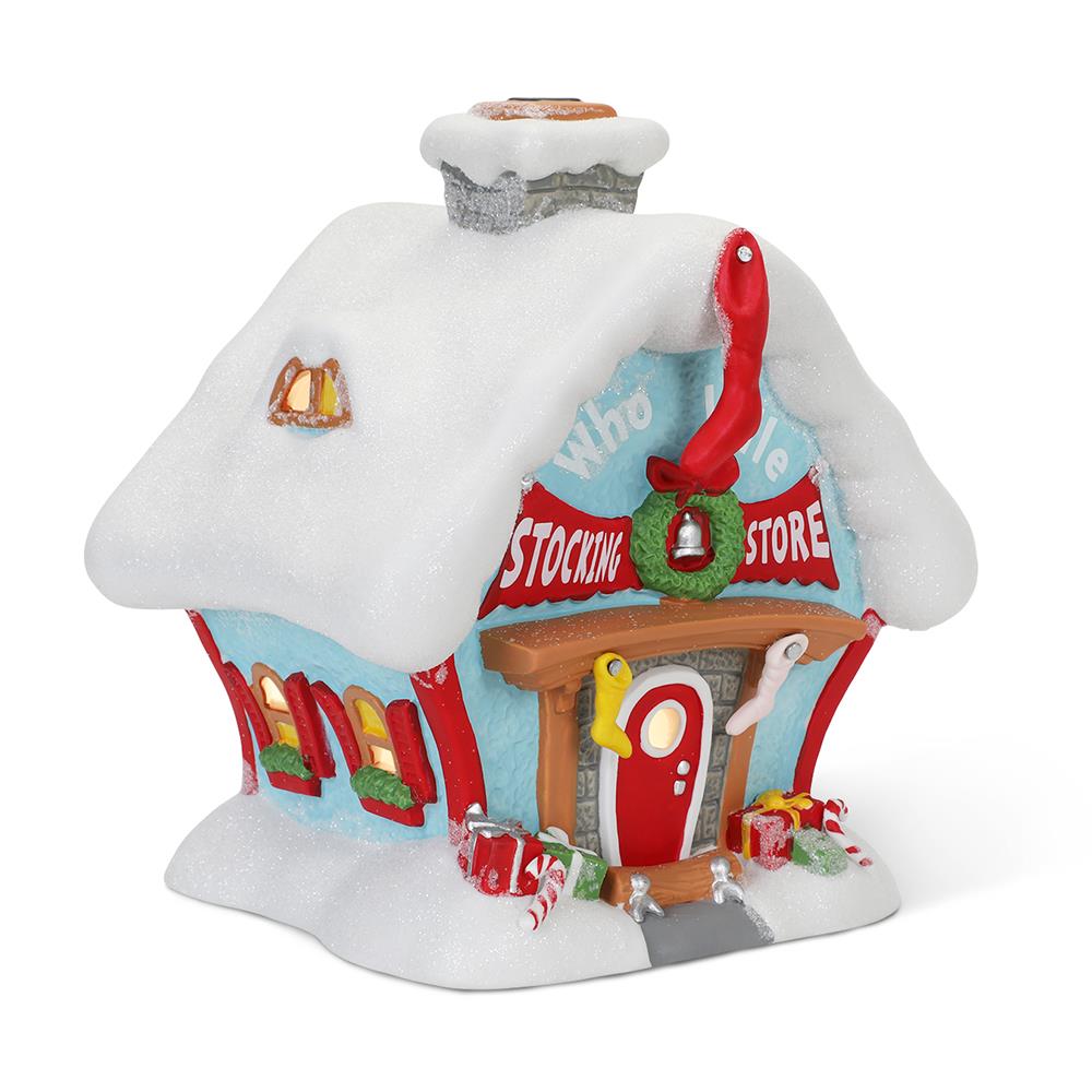 The Grinch Whoville Illuminated Village (Stocking Store)