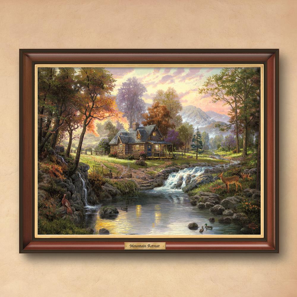 The Thomas Kinkade Illuminated Canvas Print