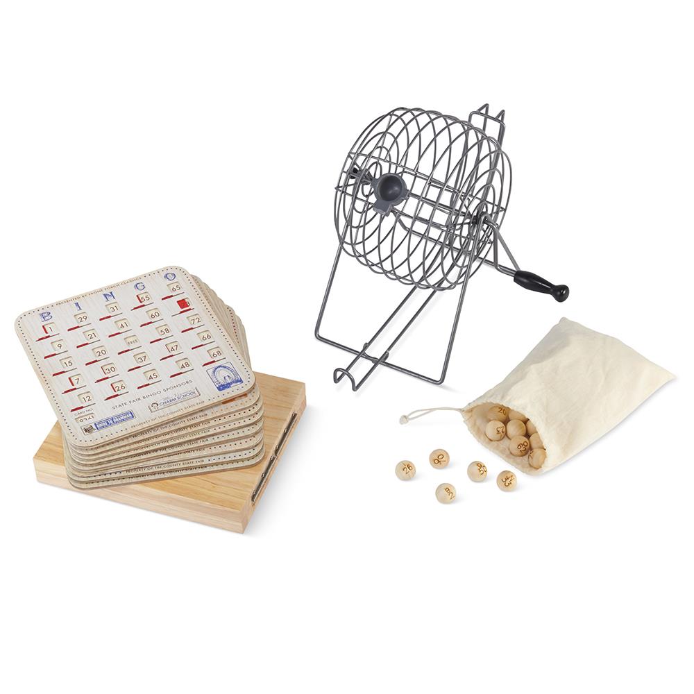 The Classic Wooden Bingo Game