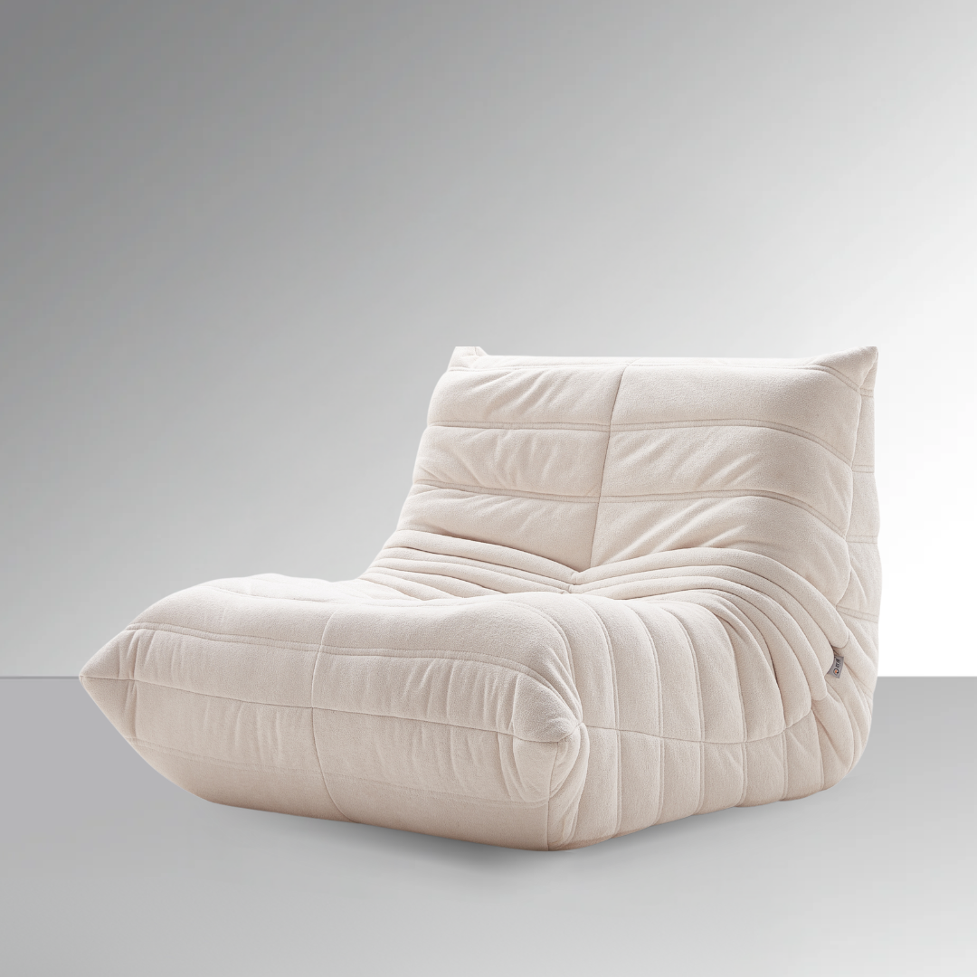 Cocoon Lounge Chair - Flat Boucle