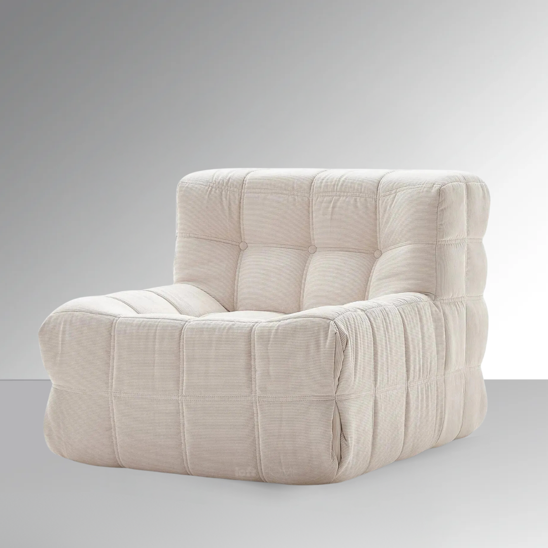 Dice Lounge Chair - Corduroy