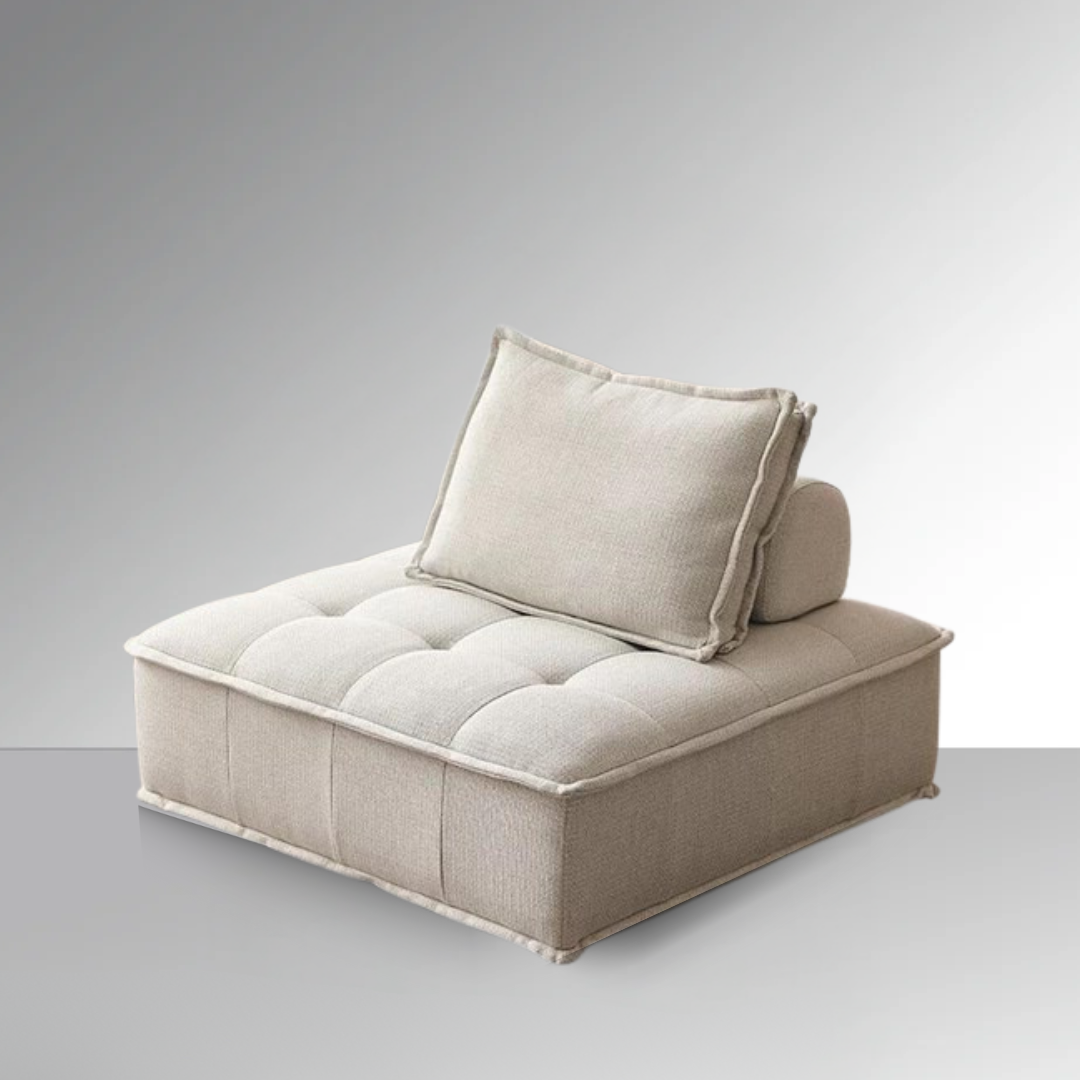 Mallow Modular Lounge Chair - Flat Boucle