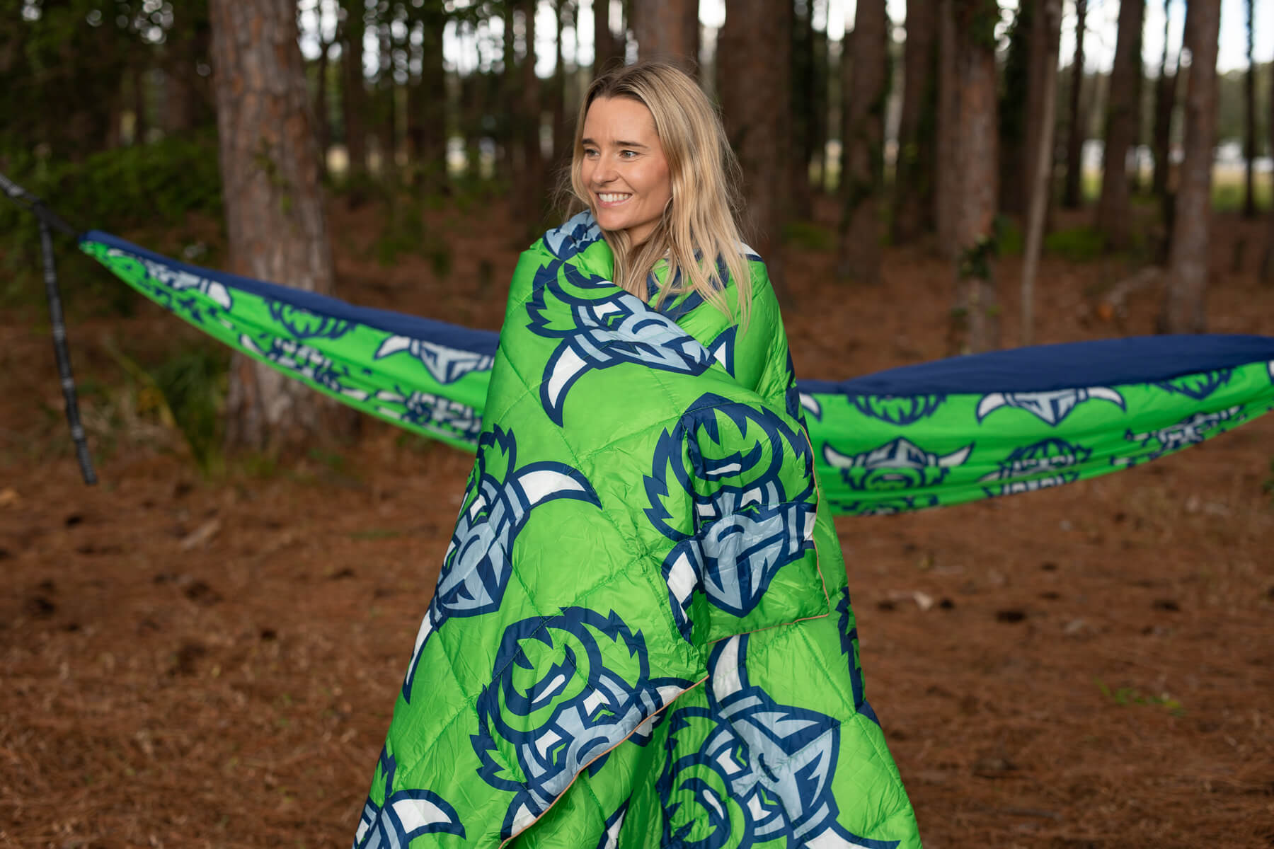 Raiders - NRL Sustainable Down Puffy Blanket