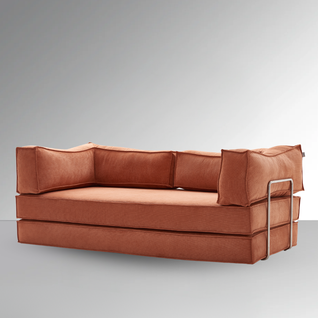 Orlo Convertible Sofa Bed - Corduroy