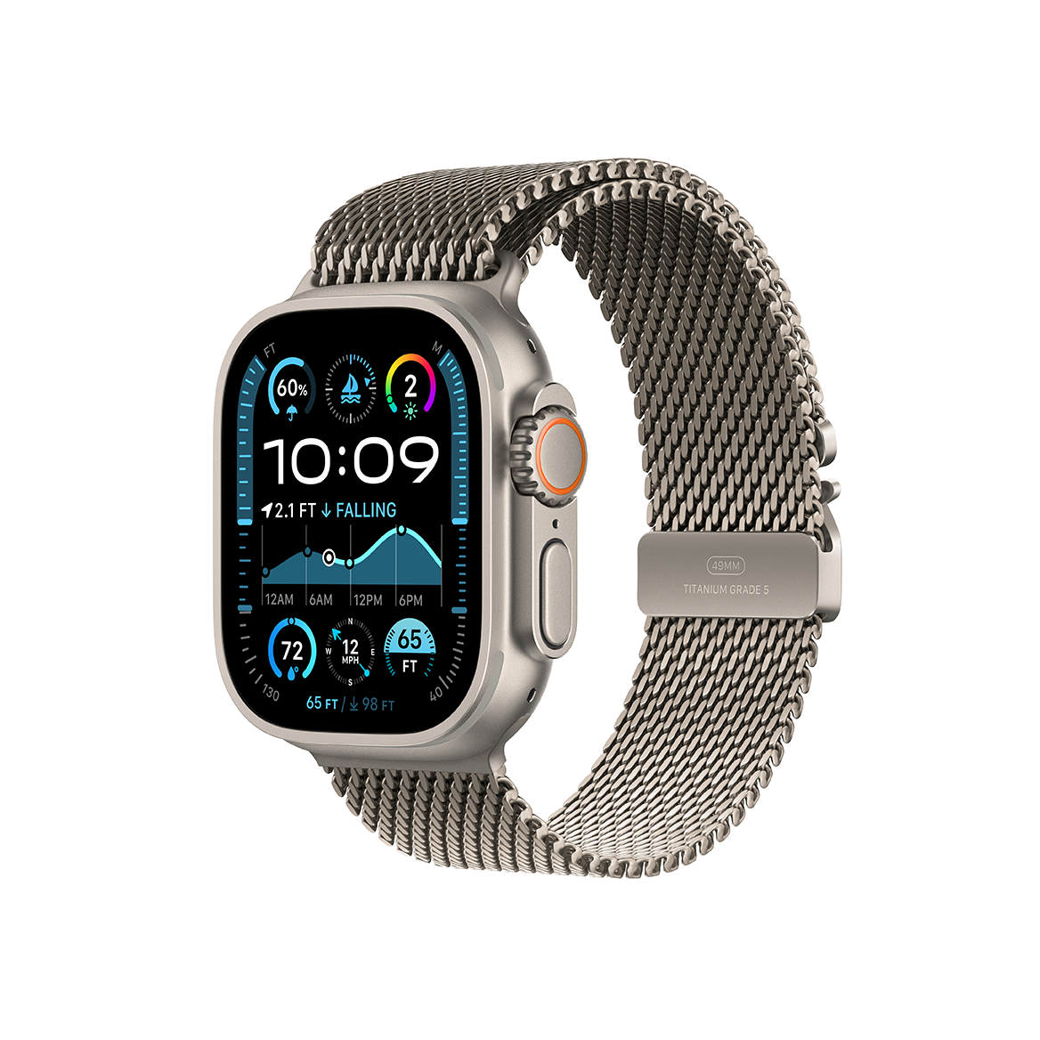 Apple Watch Ultra 2 with Milanese Loop 2024