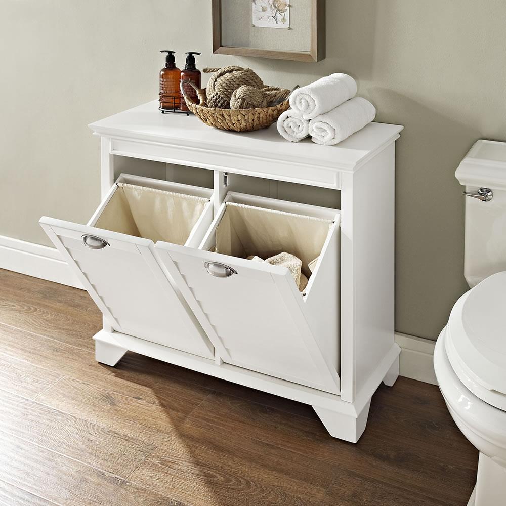 The Two Compartment Hamper