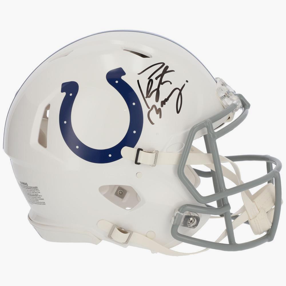 Peyton Manning Autographed Helmet Colts