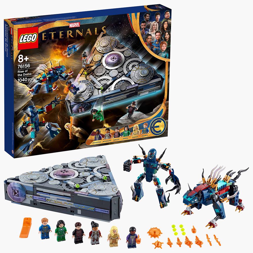 The LEGO Marvel Rise of the Domo Playset