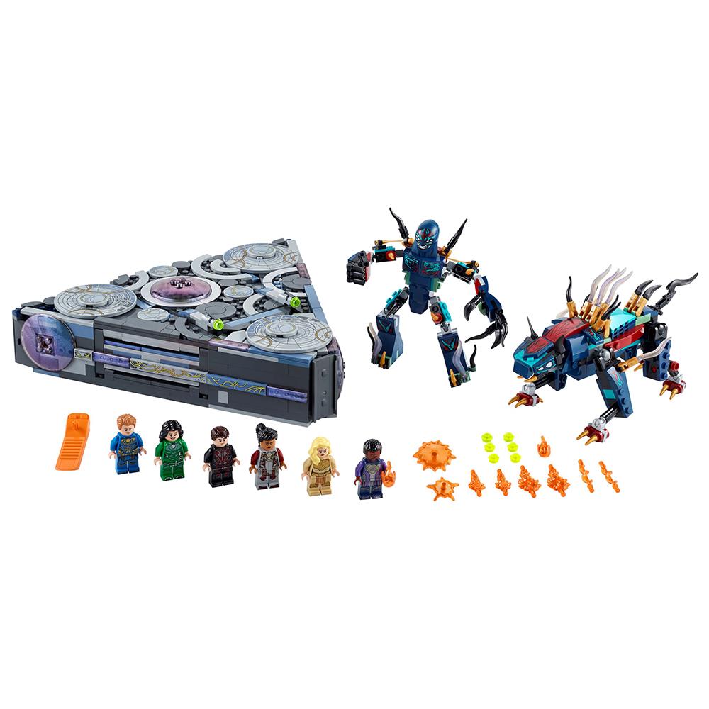 The LEGO Marvel Rise of the Domo Playset