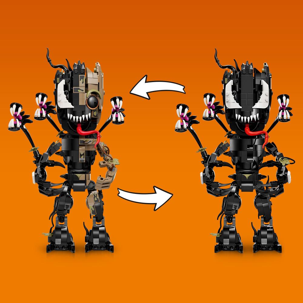 The LEGO Marvel Venomized Groot