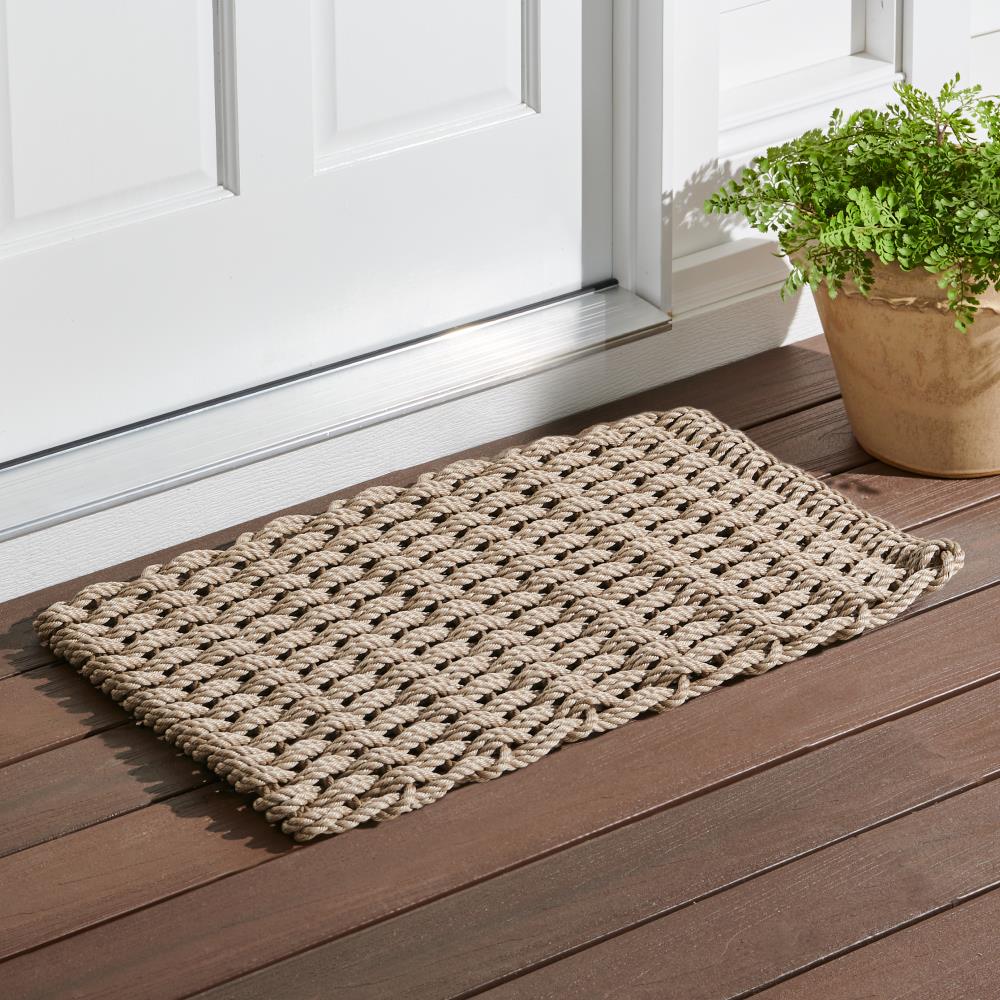 The Durable Nautical Rope Doormat (38" x 24")