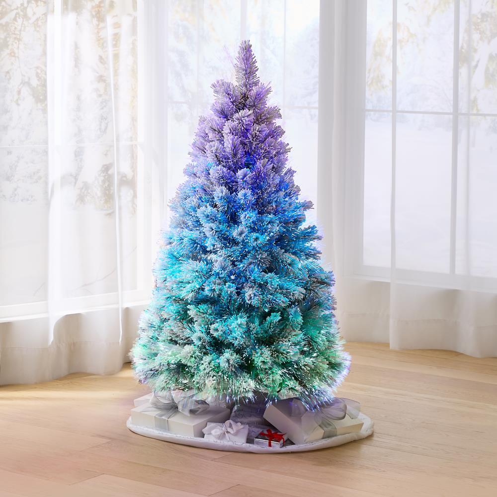 The Flocked Northern Lights 4 1/2' Tree