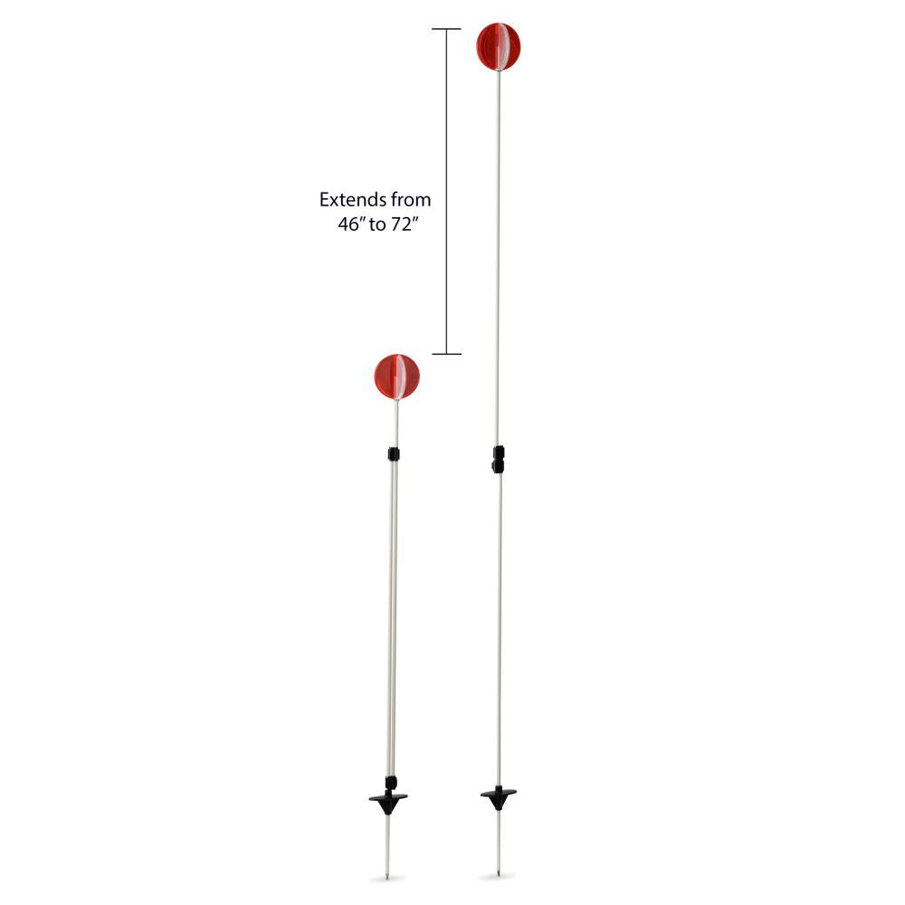 Telescoping Driveway Reflectors