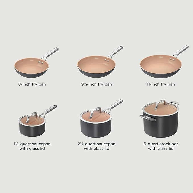 Ninja Extended Life™ Ceramic Select 10-Piece Cookware Set