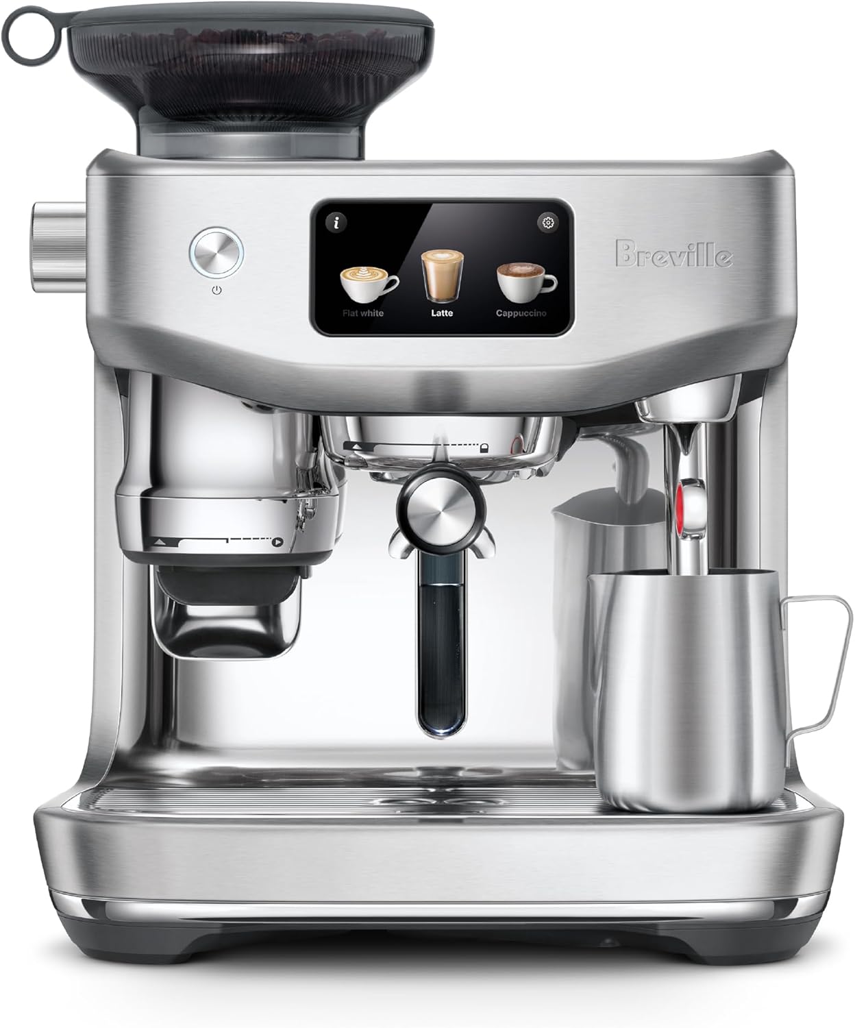 Breville Oracle Jet Espresso Machine. Brushed Stainless Steel