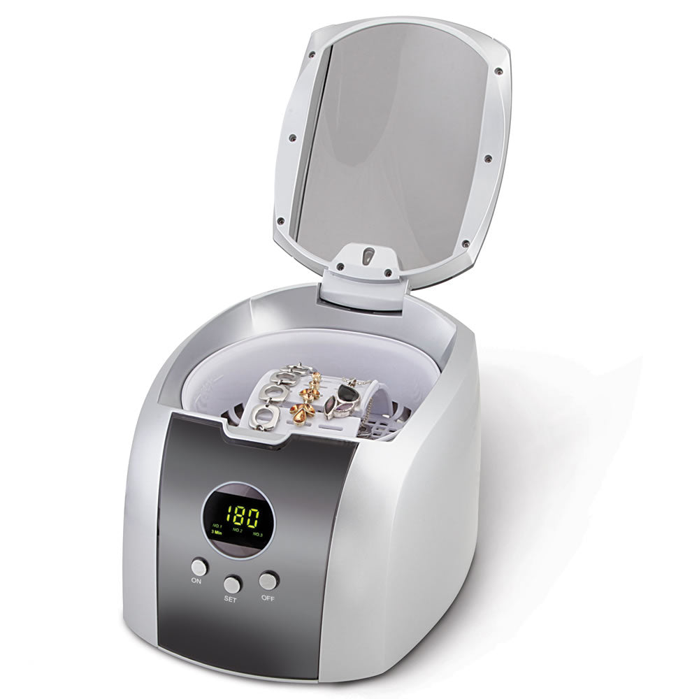 The 46,000 Hz Ultrasonic Jewelry Cleaner